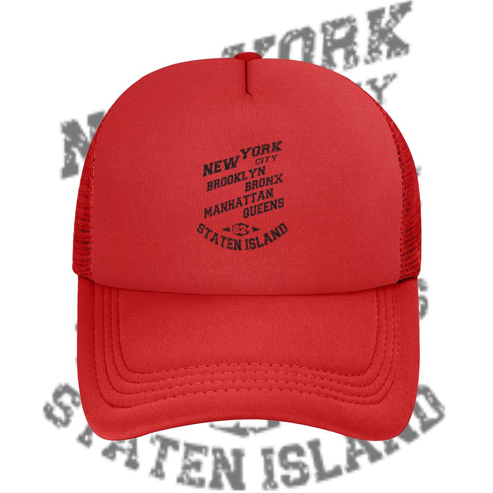New York City district Brooklyn Bronx Unisexhattan Queens Staten Island Baseball Cap Anime Graphic Hats Adult Unisex Women Sports