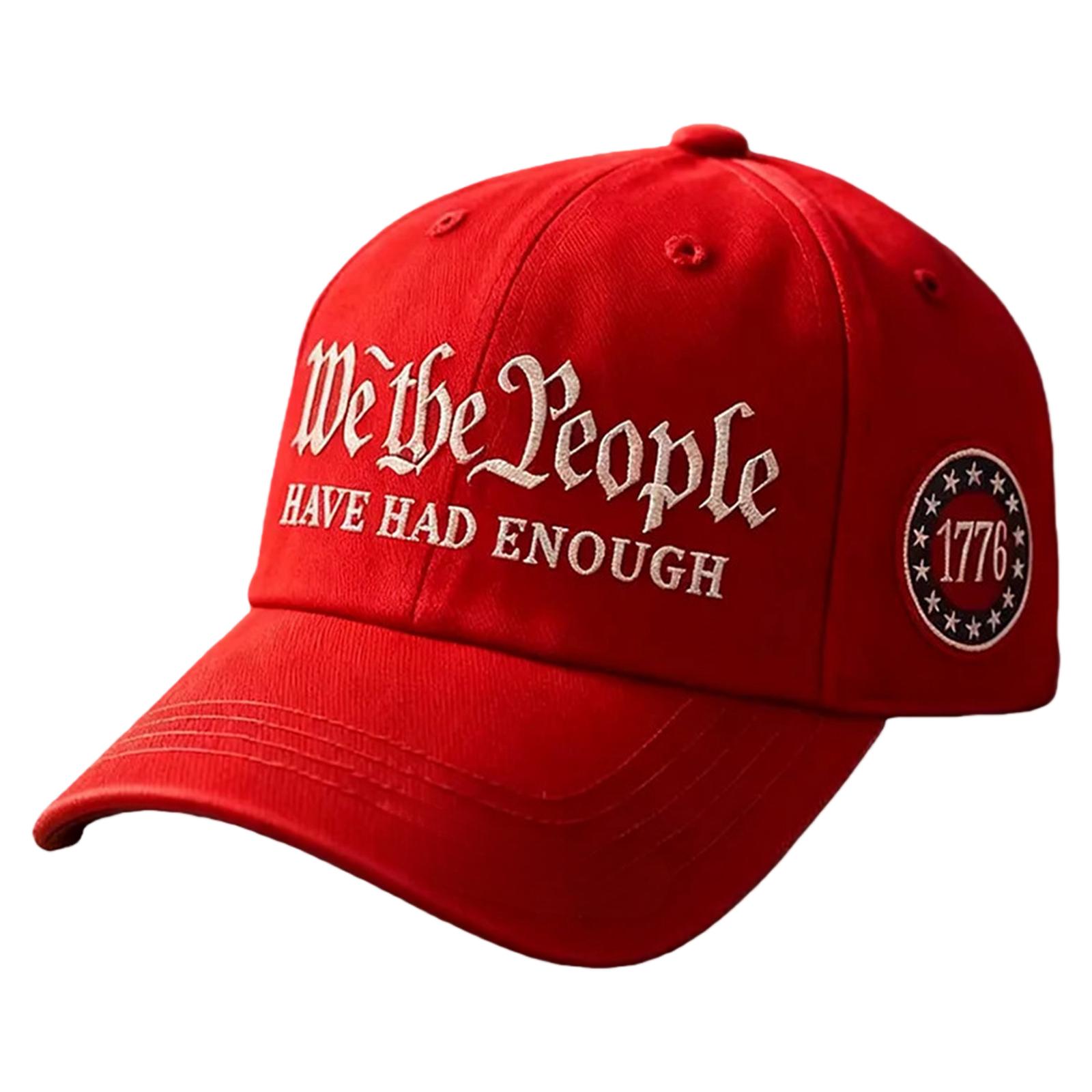 

Vintage 0th Anniversary USA Hat The People Have Had Enough Baseball Cap-Embroidered Version One Size