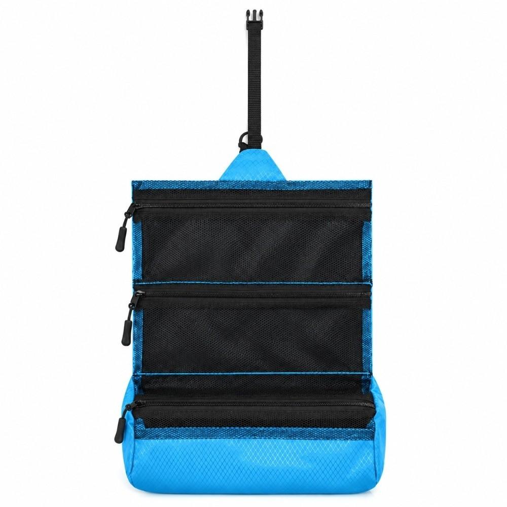 Waterproof Foldable Cosmetic Organizer Portable Storage Pouch Gift Hanging Toiletry Bag Unisex