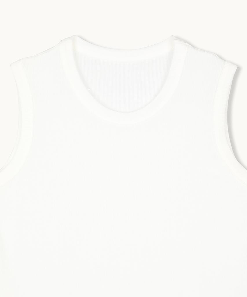 MAKE A TOAST Basic Sleeveless (Ivory) Mbfsto027Iv