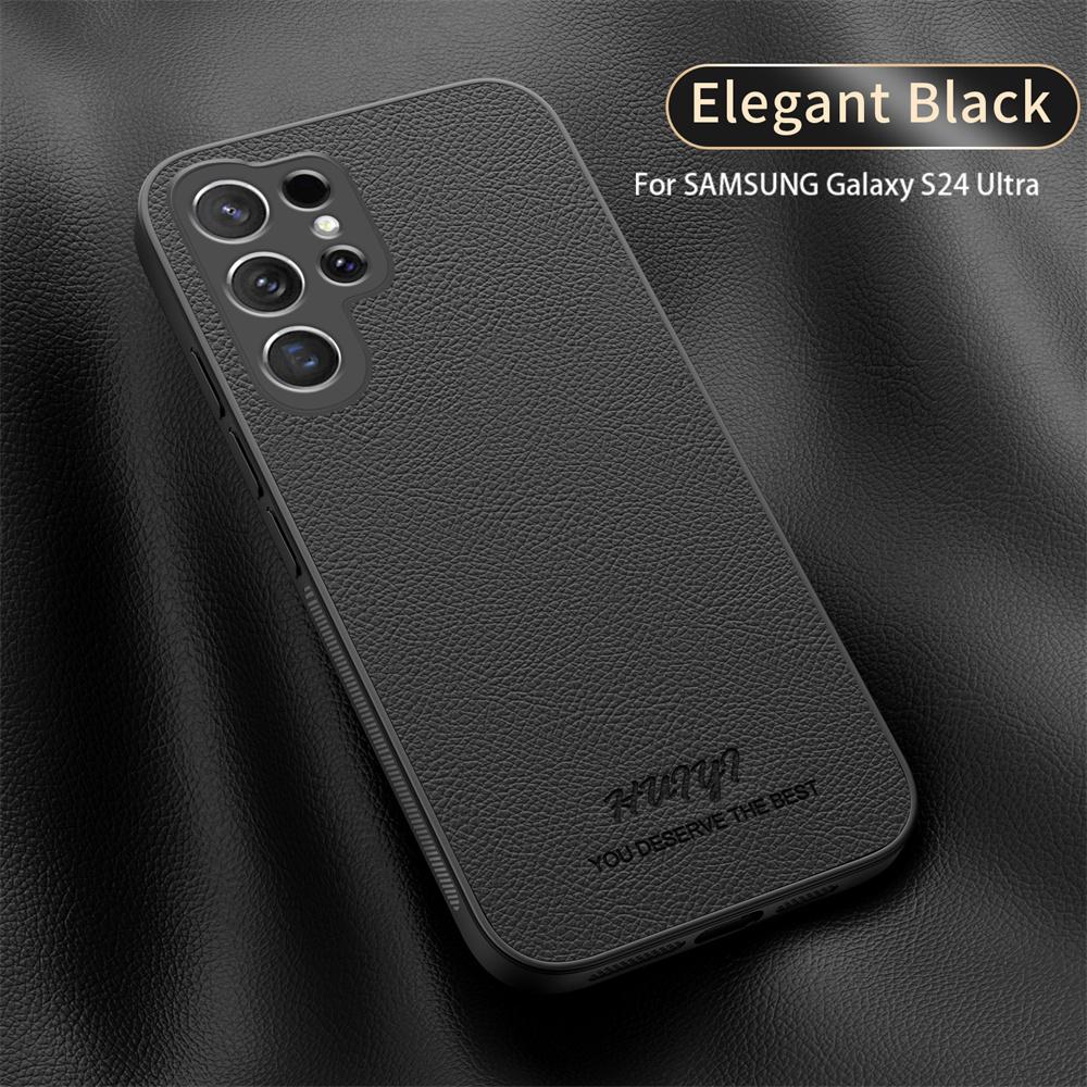 

Розкішний вбудований магнітний шкіряний чохол для телефону для Samsung S25 S23 S24 Ultra S21 S22 Plus S20 FE A73 A71 A55 A54 A53 A52 A35 Чохол For Samsung A53 5G