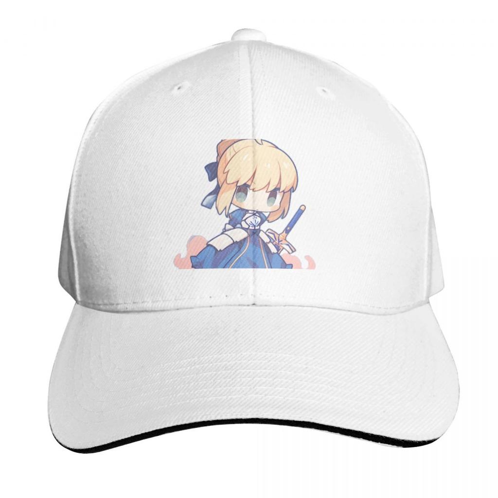 Saber FT Cute Anime Girl Chibi Style Baseball Cap Thermal Visor Beach Outing hats on offer party Hat Women Caps Unisexs