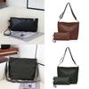 Pu Material Tote Bag For Women Large Capacity Crossbody Purse With Zipper Closure