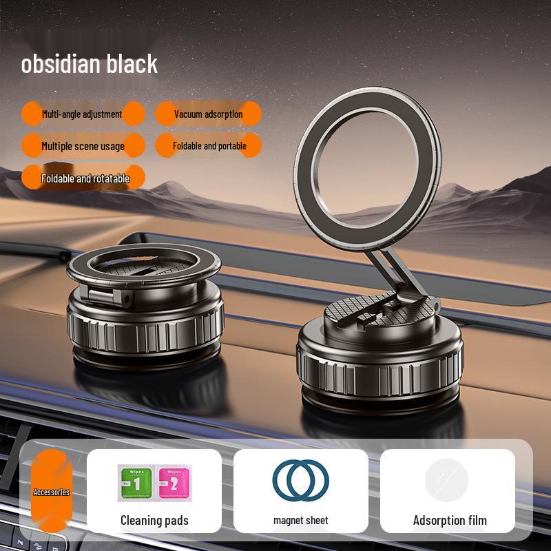 Premium Rotatable Magnetic Car Phone Holder with Suction Cup