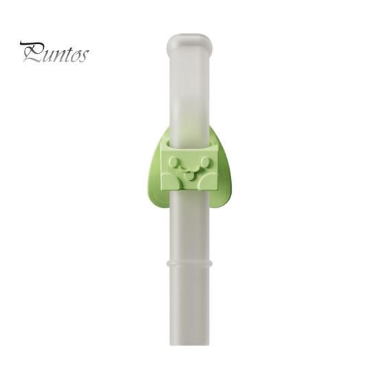 Adjustable Rabbit Buckle Silicone Drinking Straw Children Baby Supplementary Food Porridge Soup Assist Water Cup Straw for Kids