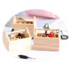 1:12 Miniature Wooden Tool Box Fairy Outdoor Garden Home Room Set Dollhouse Accessories Doll House Decoration