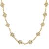 High-End Christmas Snowflake Jewelry Set: Full Diamond Necklace & Clavicle Chain with Niche Design Bracelet for Women
