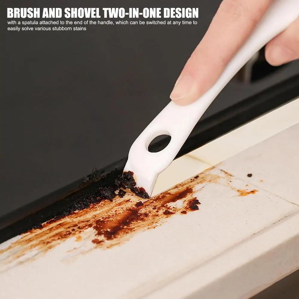 Professional BBQ Cleaning Brush V-Shaped Hooked Design for Grill, Oven Rack & Baking Tray Durable Kitchen Scraper Tool