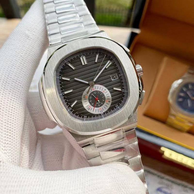 Patek Philippe Nautilus 5980 Автоматический Хронограф из Нержавеющей Стали Мужские Часы