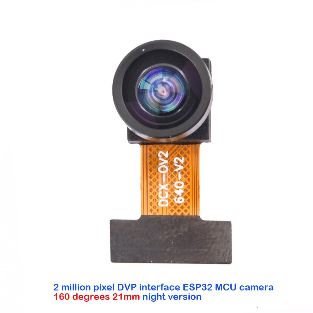 

Модуль камери OV2640 2 мільйони пікселів DVP інтерфейс ESP32-CAM 66/160 градусів 21/75MM 24PIN0.5MM крок ширококутний об єктив