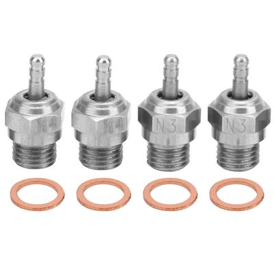 N3 N4 Fire Head Spark Plug RC Car Accessory Part pasuje do silnika Redcat HSP Methanol