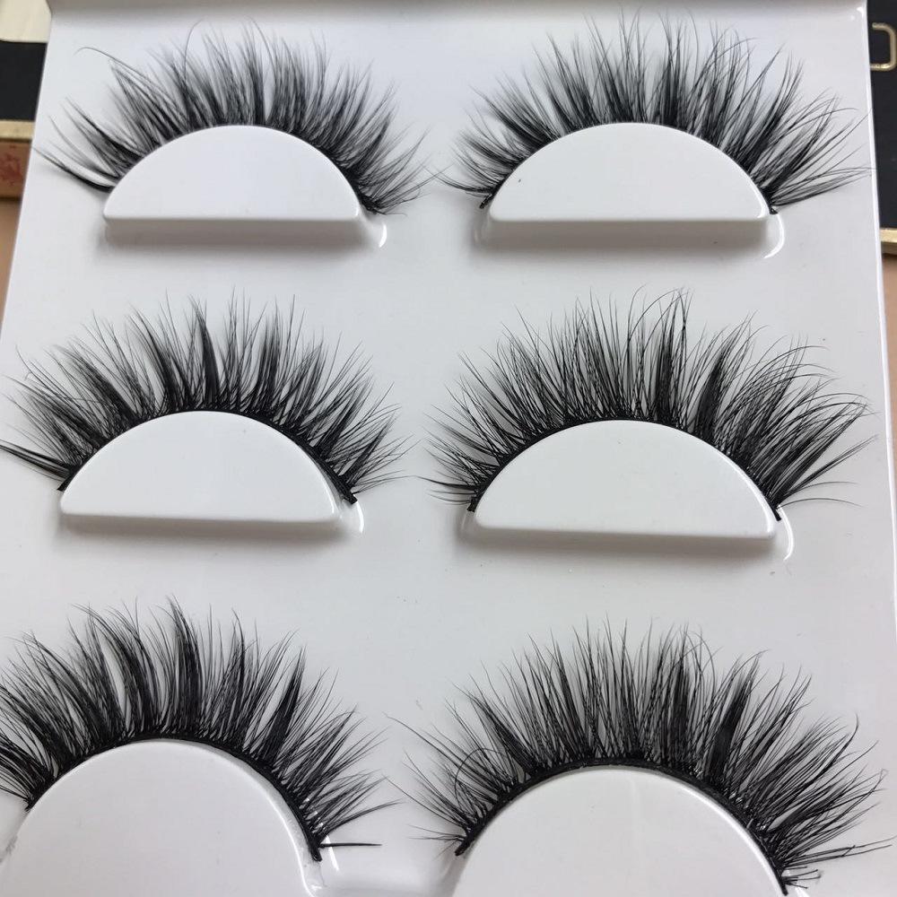 

Норковые волосы, накладные ресницы, три пары многослойных, трехмерных ресниц, натуральный телесный макияж, завивающиеся ресницы 3D-15