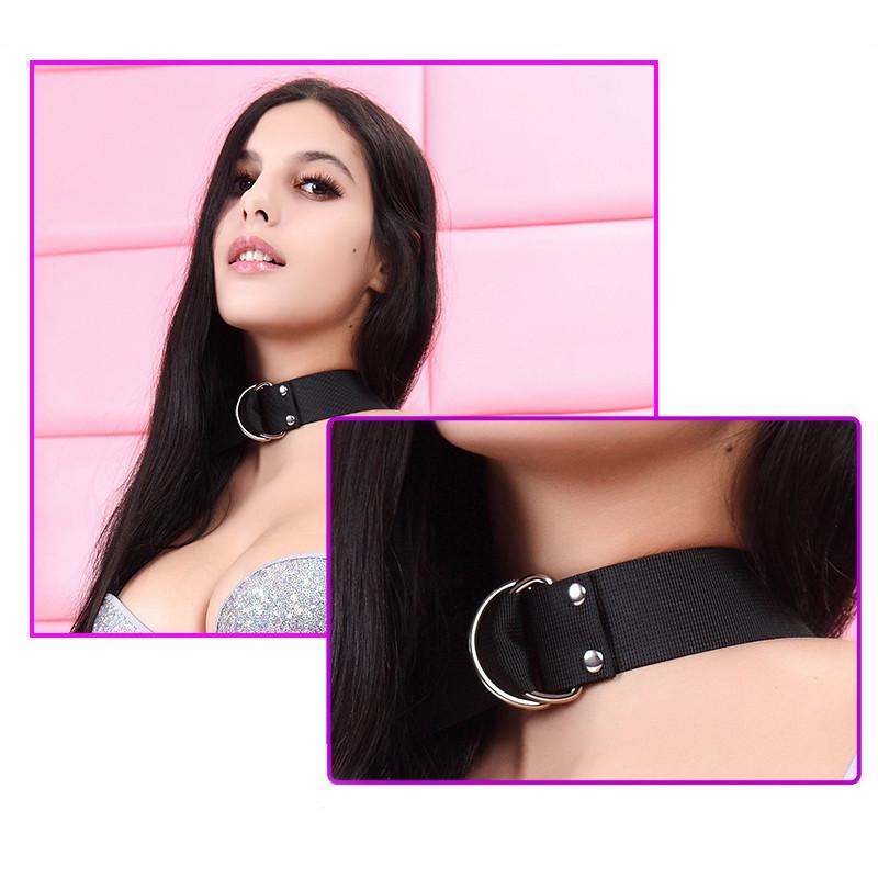 Brățări de sclavie Gulere de reținere Cătușe pentru flirt Curele legate seducătoare Set de jucării cosplay sexy