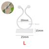 10/50/100pcs Home Garden Plant Climbing Wall Fixture Clips Rattan Vine Fixer Self-Adhesive Plant Climbing Wall Fixed Buckle Hook