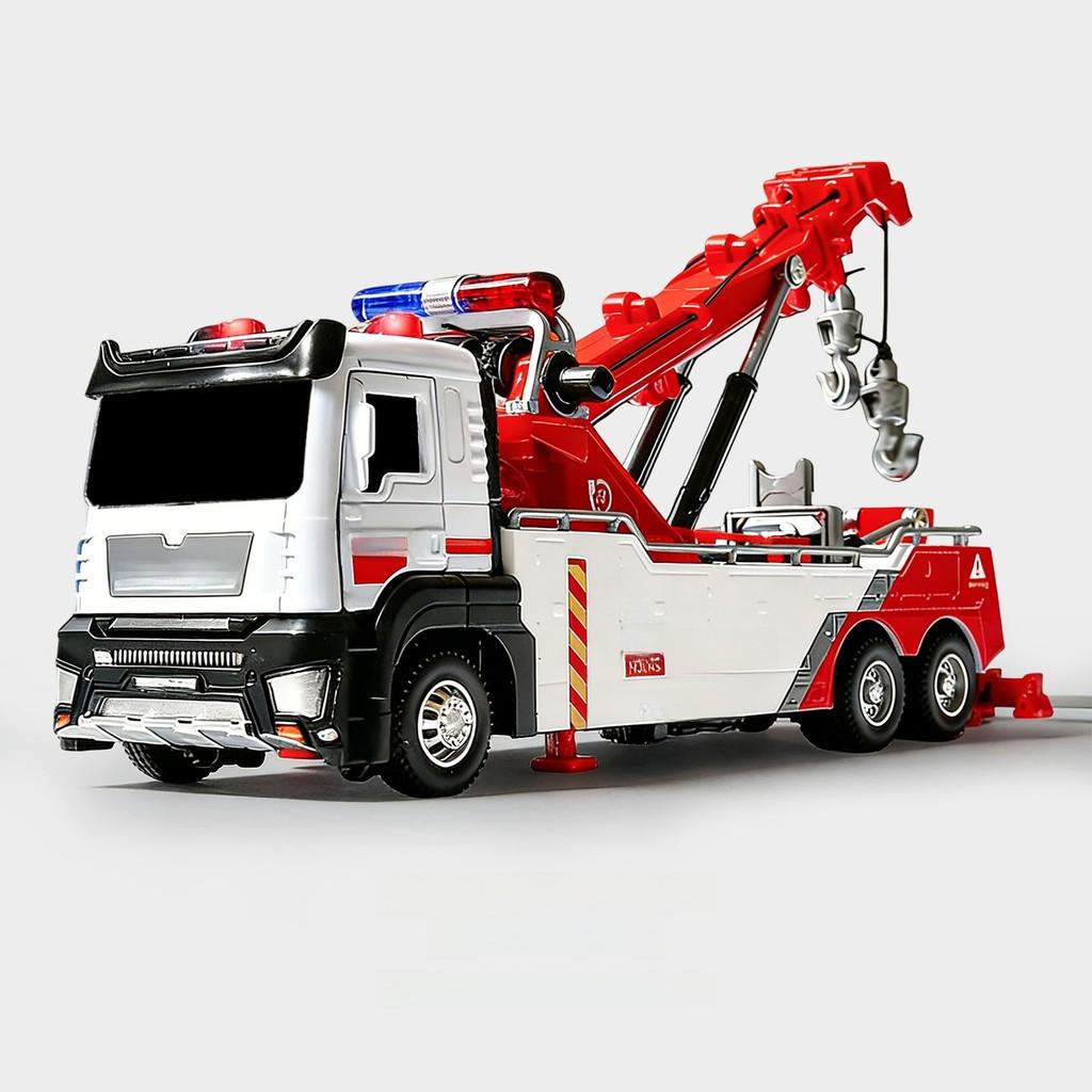 Plastic Water Truck Playset With Spray Function And Sound Effects For Children