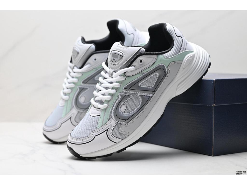 Pantofi Sport Albi Versatili Casual cu Șireturi pentru Creșterea Înălțimii - Unisex, Model B30