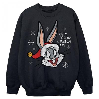 Jungen Bugs Bunny Weihnachtspullover