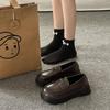 Platform Loafers Women's 2025 New Women's Shoes, British Style In Spring and Autumn, Fashionable Outer Wear, Small Leather Shoes