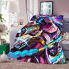Fashion print COOL J Jinx Blanket For Sofa Office Bed Plane Travel Sleep Read Relax Camping Soft And Warm