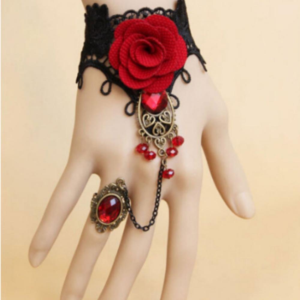 Neo-Gothic Punk Black Sexy Lace Chokers Necklace For Women Fashion Retro Clavicle Chain Halloween Collar Choker Steampunk Gifts