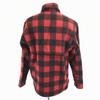 Johnson Woolen Mills/Wool Jacket/M/Red×Black/Buffalo Check/Mackinaw Cruiser(USED)