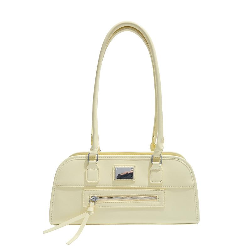 Solid Color Large-capacity Bag Women's New Casual Fashion Shoulder Bag