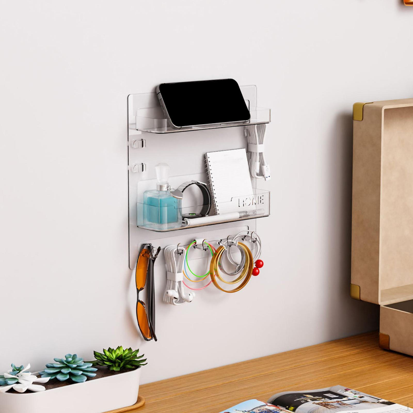 

Декоративный держатель для ключей для настенной полки, прочный и универсальный, идеально подходит для офиса чистый