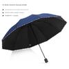 Reversible Large Umbrella for Women, Extra Thick and Reinforced, Dual-Use for Sun and Rain, Men's Double-Person Sun Protection Folding Manual Parasol