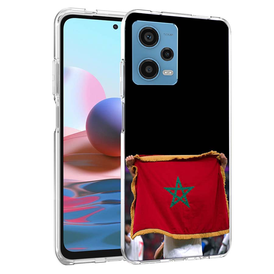 Morocco Flag Phone Case For Xiaomi Poco X7 X5 X6 F6 Pro F7 Ultra M5S X3 M6 M5 X4 F4 GT Mi F5 F3 M3 TPU Soft Cover Capa Cute Fund