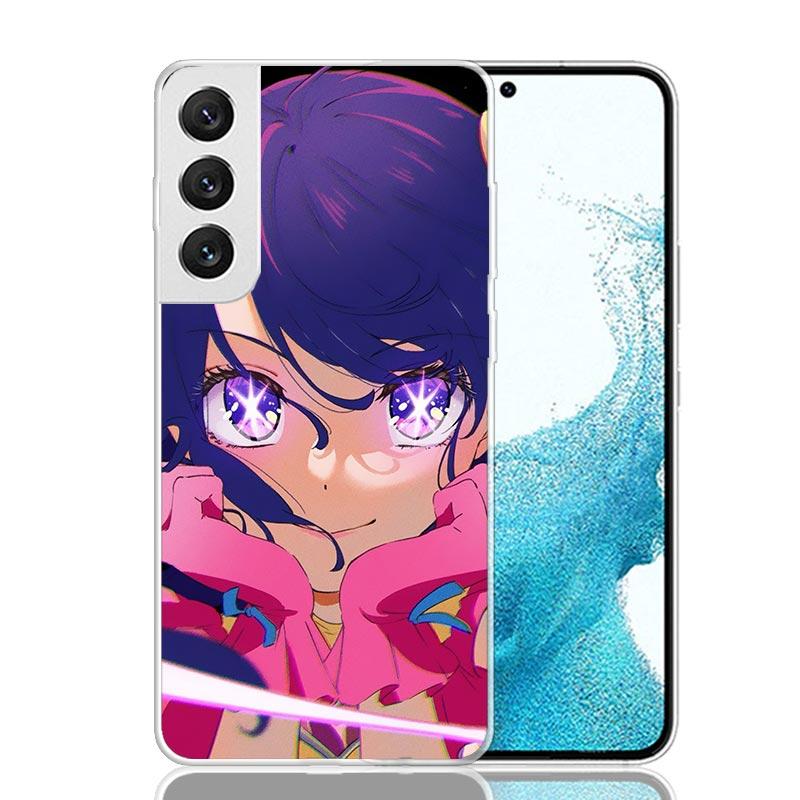 Japan Anime Oshi No Ko Phone Case For Samsung Galaxy S26 Ultra S23 S24 S25 Edge S20 FE S21 S22 Plus Soft Print Shell Cover Funda