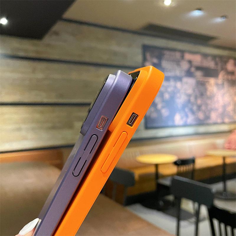 Wstrząsoodporny Ochraniacz Aparatu Etui na Telefon Dla Iphone 14 Pro Max 13 12 11 Pro Max 14plus Wstrząsoodporny Bumper Matowy Silikonowy Tylny Pokrowiec