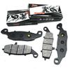 For KAWASAKI ZR750 Z750 2004 2005 2006 Z750S ZR750L 2007 2008 2009 2010 ZR Z 750 Motorcycle Front Rear Brake Disc Pads Kits