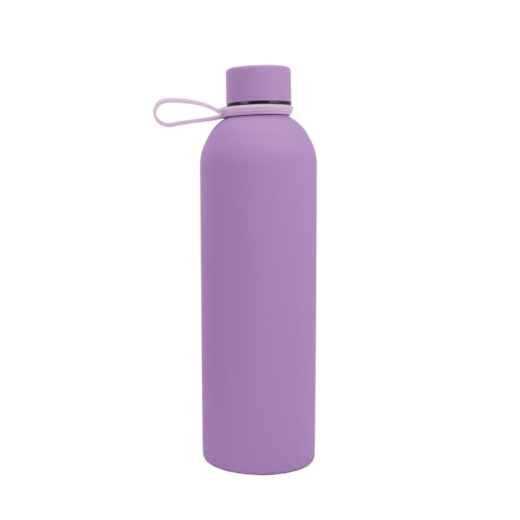 750ml Frosted Stainless Steel Sports Thermos Bottle with Narrow Mouth