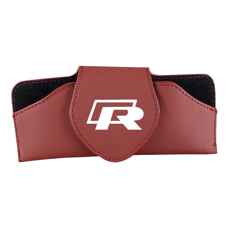 Volkswagen Car Interior Accessories Sun Visor Sunglasses Storage Box For VW GTI Polo Golf Passat Tiguan Arteon T-ROC Jetta ID.3 Zi7 Zi7