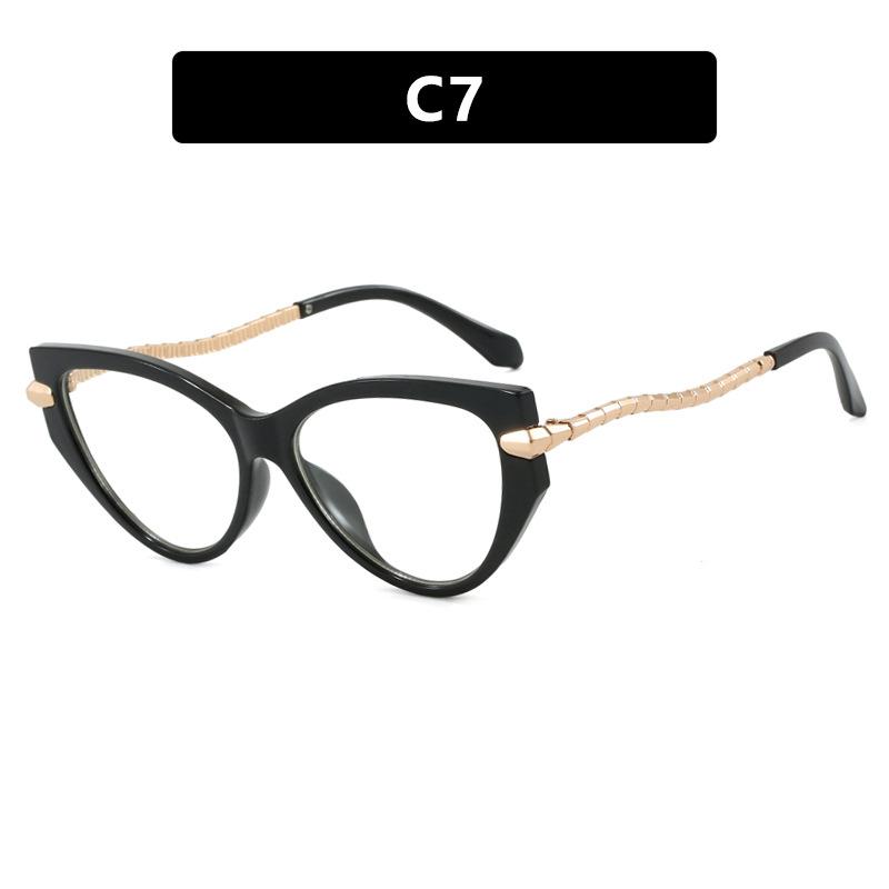 JYL Classic Cat Eye Sunglasses UV400 Metal Unisex Retro Trendy / 160