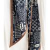 Korean Geometric Fashion Strip Scarf Scarf Scarf Stylish Versatile Multifunctional Headscarf Spring Autumn Summer New Style Women