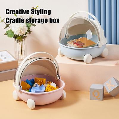 Storage Box Organizer with Strong Load-Bearing Capacity Dust-Proof Large Capacity Cute