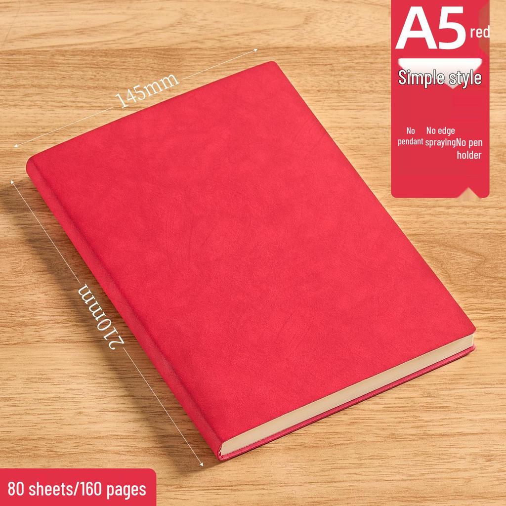 Customizable A5/B5 Business Notebook with Logo - Thick Cover for Office Meetings