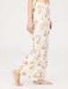 Gelato Pique Lisianthus Floral Print Long Pants PWCP225316 ORG F Women's