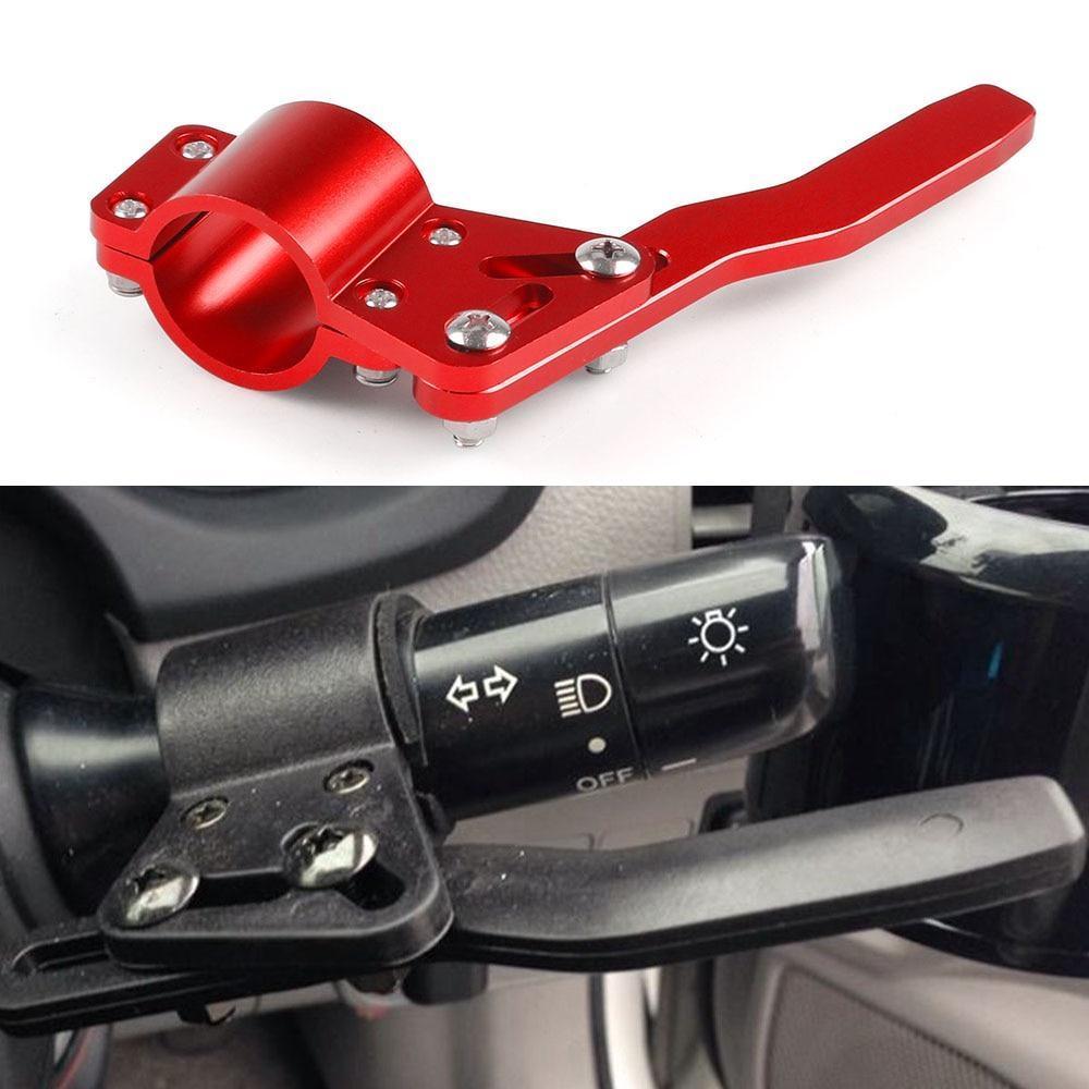 Aluminium Car Styling Adjustment Steering Wheel Turn Rod Extension Turn Signal Lever Position Up Kit Car Accessories