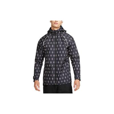 Paris Saint-Germain Casual Futbol Spor Giyim Dokuma Uzun Kollu Kapşonlu Ceket Erkek Dış Giyim Siyah DB4575-010