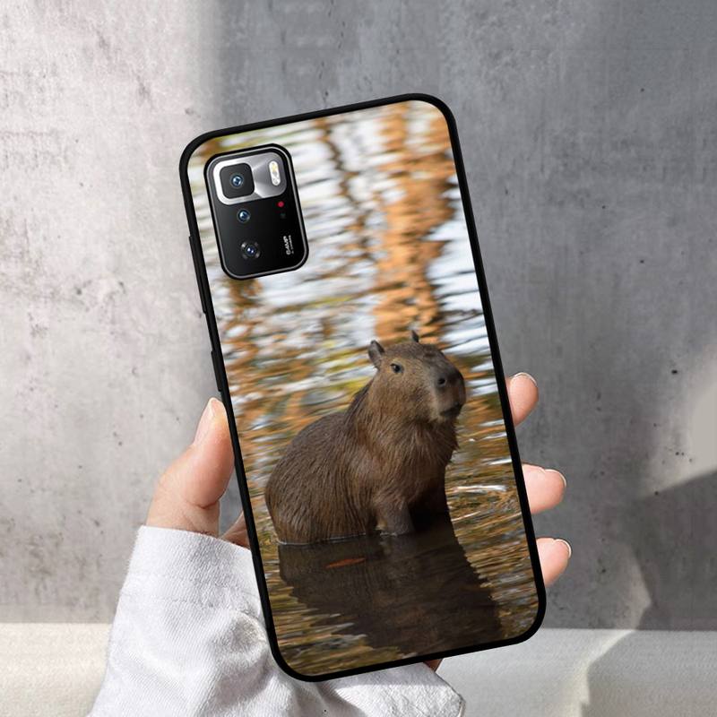 

Яркий чехол для телефона с забавным изображением капибары для Redmi Note 8 7 9 4 6 pro max TX 5A 3 10 lite pro Redmi note9