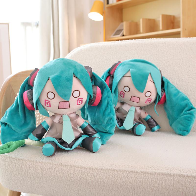 30cm Hatsune Miku Plush Toy Kawaii Stuffed Ievan Polkka Miku Doll Xmas Gifts Girl Child Soft Plushies