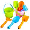 Children's Beach Sand and Water Play Set: Shovel, Bucket, and Digging Tools