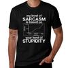 Mein Sarkasmus-Level Basiert Auf Deinem Dummheits-Level T-Shirt Mechaniker Arbeits-T-Shirt