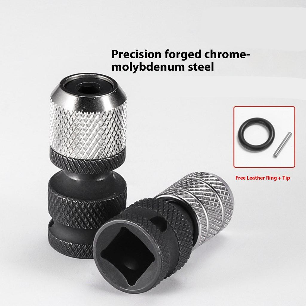1/4inch Drive To 1/4inch Hex Adapter Socket Adapter Drive Hex Ratcheting Humanized Quick Releasing Wrench Accessories