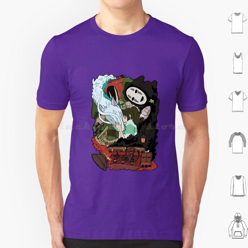 Reise T-Shirt 6XL Baumwolle Cooles Tee Animer Ärmel Kino Film