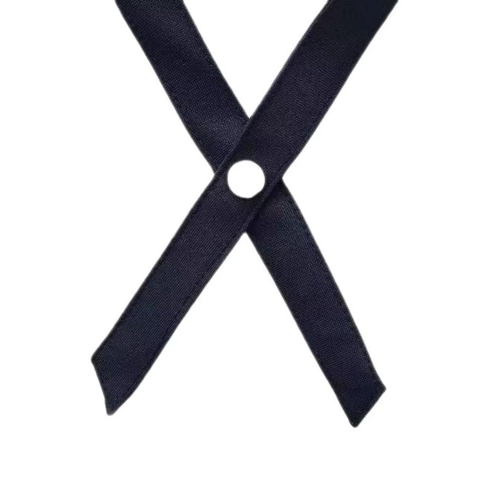 Solid Color Bow Tie Accessories Removable Design Neck Collar Decor JK Uniform Decor School Uniform