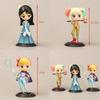 Cartoon Princess Action Figure Toy 15cm Pvc Model For Display