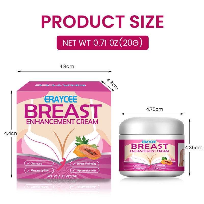 ERAYCEE Breast Beauty Cream: 20g Bottle for Sagging Care, Moisturizing and Gentle Breast Care Massage.